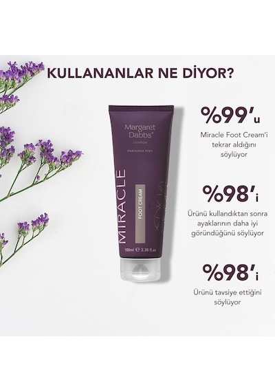 Miracle Foot Cream - Gece Ayak Bakım Kremi - 100 Ml