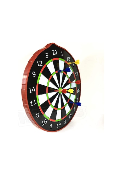 Kutulu Manyetik Eğitici Aile Dart Oyunu 33X33 Cm 3 Adet Ok Dahil