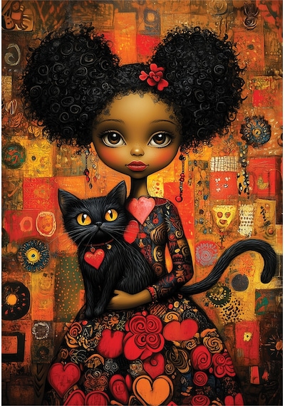 Anatolian 500 Parçalık Puzzle - Kara Kedi 3641