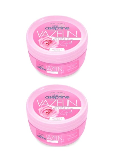 Cire Aseptine Gül Kokulu Vazelin 2 x 150 ML
