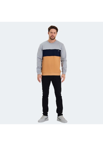Slazenger KALYN IN Erkek Sweatshirt Gri