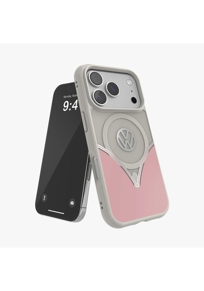 Volkswagen Apple iPhone 17 Pro Max Uyumlu Kılıf - Pudra Pembe