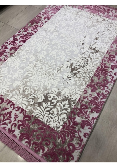 Merinos Halı 150X233 Ofelya Of005 Pembe Beyaz 4 M2 Halı !