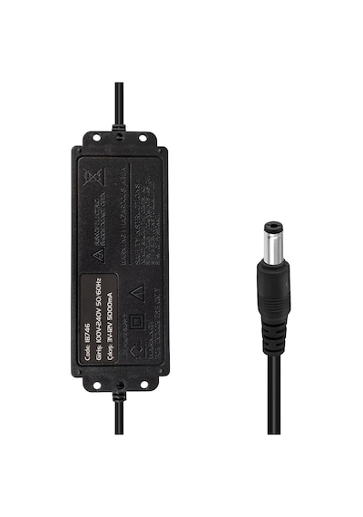 Powermaster Pm-18746 Dijital Ekranlı 12 Volt - 24 Volt / 5 Amper Çok Uçlu Ayarlı Kademeli Adaptör