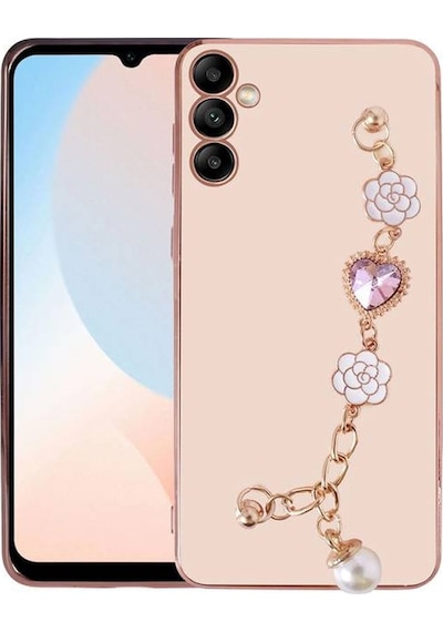Samsung Galaxy A34 5g İle Uyumlu Kılıf El Tutamaçlı Kamera Korumalı Kadın Telefon Kılıfı Kapak