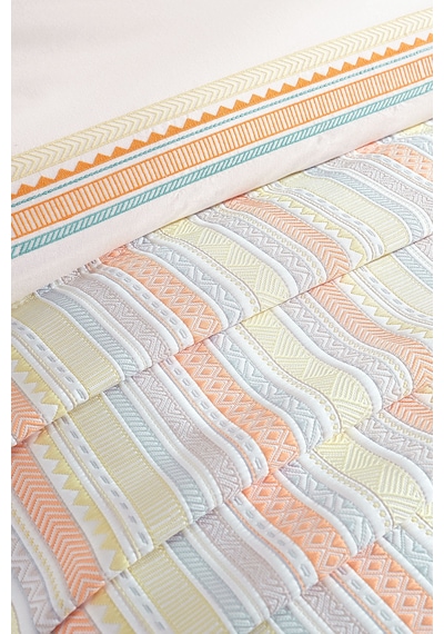 Elart Mellow Modern Çeyiz Paketi 7 Parça 240x250 Cm Tarçın Tarçın