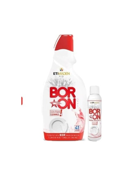 Etimaden Boron Jel Bulaşık Makinesi Deterjanı 820 Ml+doğal Parlatıcı 41 Yıkama