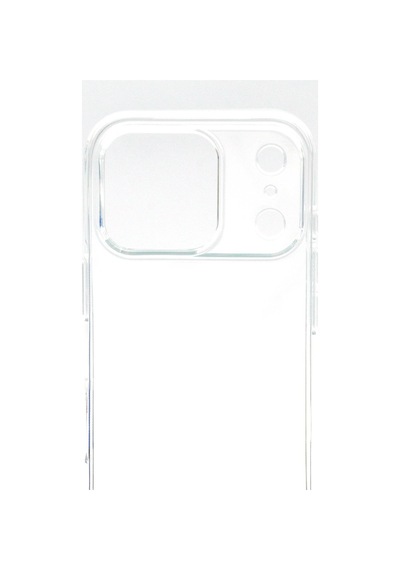 Apple Uyumlu iPhone 17 Pro Kredi Şeffaf Düz Kılıf Kamera Korumalı Şeffaf