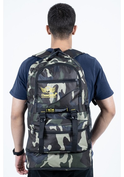 Proxbag Çok Bölmeli Suya Dayanıklı Outdoor Sırt Çantası Dağcı Çantası Kamp & Günlük Kullanım Yeni Sezon Kamuflaj