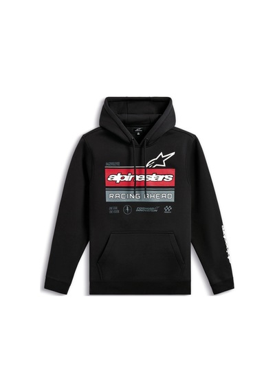 Alpinestars Harken Hoodie Kapüşonlu Sweatshirt Siyah Sİyah
