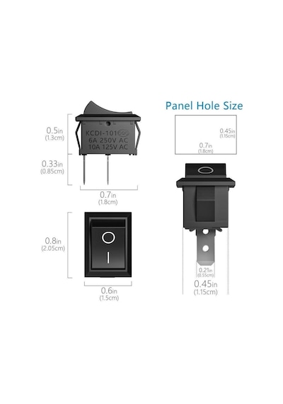 Aç Kapa Anahtar Switch Mini 5 Adet