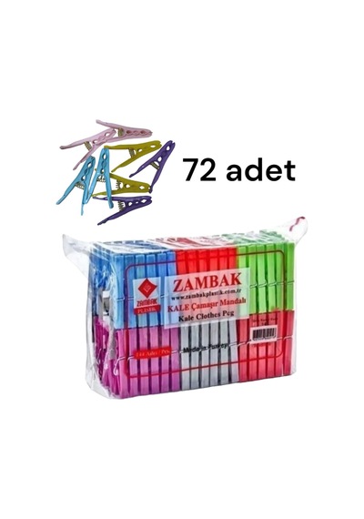 72 Adet Plastik Mandal 5 Diğer
