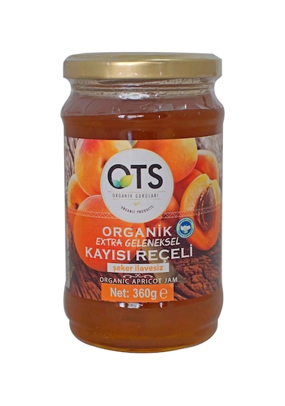 Ots Organik Kayısı Reçeli 360 G