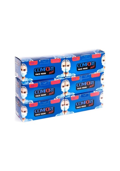 Comfort Plus 3 Katlı Cerrahi Maske Full Ultrasonic 50 Adet