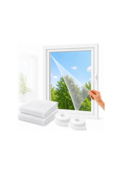 Lexroo Sogud Kayra 2 Li Set Pencere Sinekliği 130x150 Cm - Geniş Pencere İçin