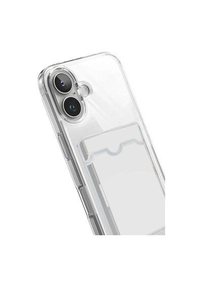 Apple İphone 17 Kart Şeffaf Silikon