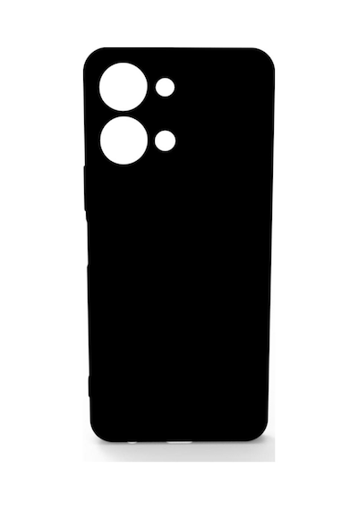 Vivo Y05 Kılıf Kamera Korumalı Silikon Rubber Arka Kapak Siyah