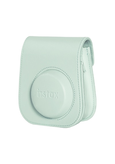 Fujifilm Instax Mini 12 Fotoğraf Makinesi + Çerçeve + Deri Kılıf Seti Yeşil