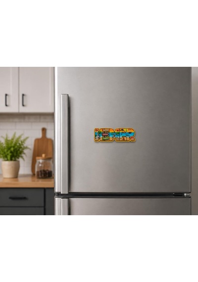 Magnet Kemer Ahşap Buzdolabı Süsü Hediyelik 13x4 Cm