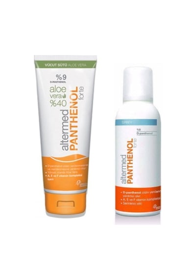 Aloe Veralı, Onarıcı, Besleyici,yenileyici Nemlendirici Vücut Sütü 230ml + Nemlendirici Sprey 150 Ml