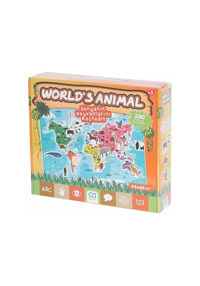 Ca Games 5152 Caegt-5152 Worlds Animal