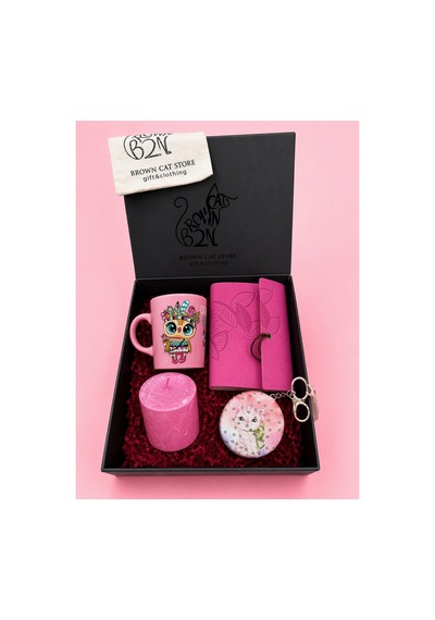 Browncat Pink Box Pembe Pembe