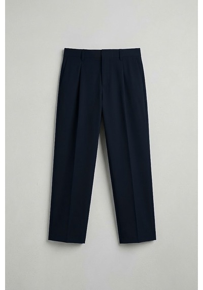 Antioch Relaxed Fit Pileli Erkek Pantolon Lacivert