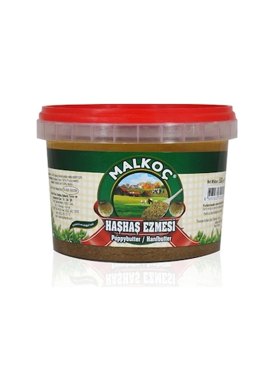 Malkoç Haşhaş Ezmesi 500 G Malkoç Haşhaş Ezmesi 500 G