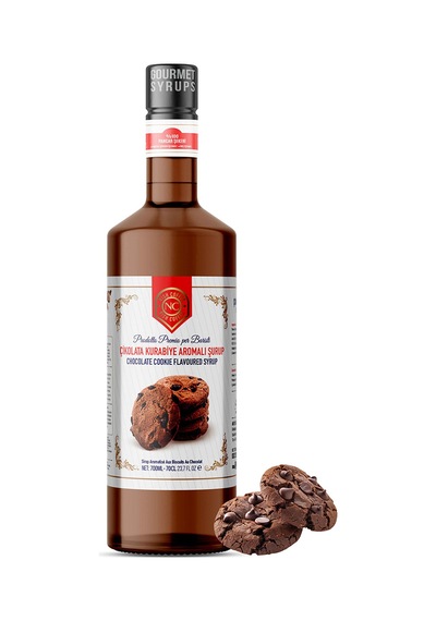 Nish Çikolatalı Kurabiye Aromalı Şurup 700 Ml - Pet Şişe