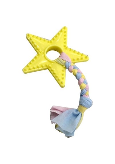 Eurodog&Eurocat Puppy Toys 18 CM Yıldız Köpek Diş Kaşıma Oyuncağı