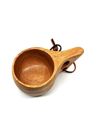 Kaliteli Kuksa Bardak Açık Ahşap