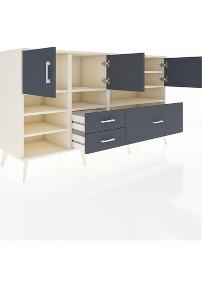 Kronos Konsol 8 Raflı 3 Çekmeceli 4 Kapaklı 176x59x99 Aytaşı-antr Aytaşı-antrasit Kronos Konsol 8 Raflı 3 Çekmeceli 4 Kapaklı 176x59x99 Aytaşı-antr Aytaşı-antrasit