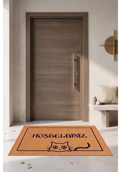 Villadia Home Textile Kapı Önü Paspası Kaymaz Taban Dekoratif Paspas Ev Giriş Antre İç Ve Dış Mekan Paspası 45x70 Cm 2ypycoco