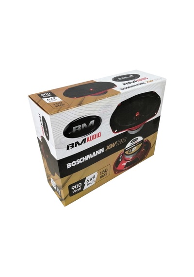 BM Audio Boschmann XW69 Oval Midrange Kızıl Kurşun Göbek 150 RMS