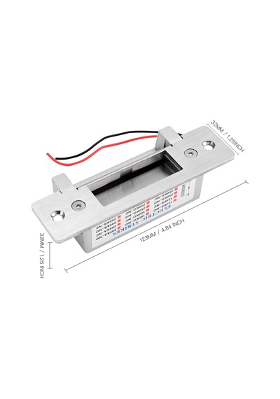 Ağır Hizmet Tipi Elektrikli Kapı Grev Kilidi Ansı Standart 12v Dc Arıza-güvenli Veya Arıza Güvenli Erişim Kontro Genel
