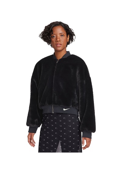 Nike Clothing Jacket W Sportswear Çift Taraflı Ceket Siyah