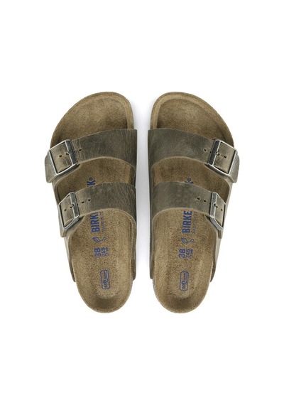 Terlik Erkek 1019377 Birkenstock Arızona Sfb Leoı Faded Khakı Faded Khakı Çok Renkli
