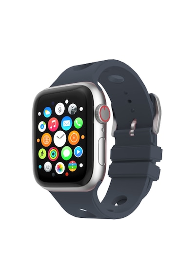 Watch 44mm Delikli Tasarım Mkst Krd-147 Silikon Kordon - Midnight