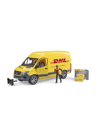 Bruder Mb Sprinter Dhl Kamyonu Ve Sürücüsü 02671