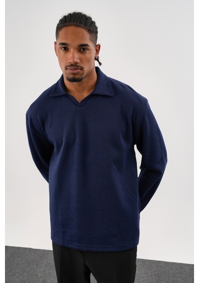 Redline Ease Oversize Sweatshirt Lacivert