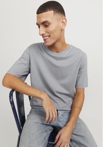 Jack & Jones Bisiklet Yaka Basic Tisört-Organic 12156101 Ultimate Grey Açık Gri Jack & Jones Bisiklet Yaka Basic Tisört-Organic 12156101 Ultimate Grey Açık Gri