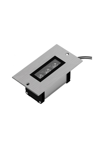 Sıva Altı Wallwasher Lüks Dekoratif Işık Show Gösteri Aydınlatma Açık Alan Enerji Tasarruflu Soğuk Beyaz Led A-1101 170mm X 90mm 3w