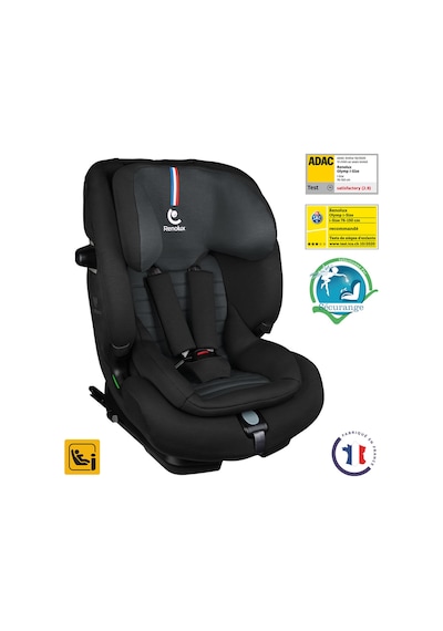 Renolux Olymp I-Size Softness Isofix 9-36 Kg Oto Koltuğu Siyah
