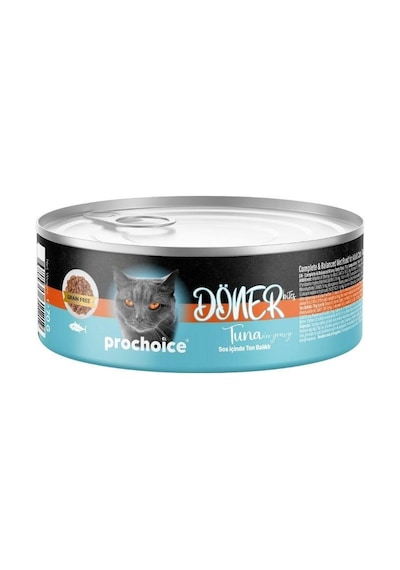 Prochoice Döner Bites Sos İçinde Ton Balıklı Yetişkin Kedi Konservesi 70 Gr