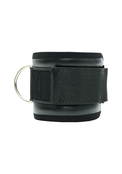 Musclecloth Deri Padded Ankle Cuff 2'li Paket Siyah