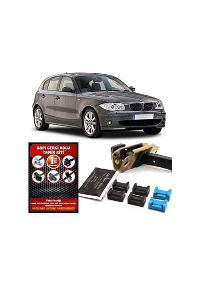 Barrer BMW 1 E87 Kapı Gergi Kolu (Limitör) Tamir Kiti 2004-2011