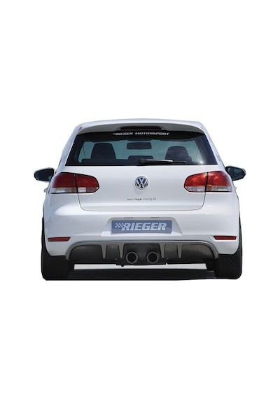 Volkswagen Golf 6 (2009-2012) Arka Tampon Eki - Difüzör (Plastik)
