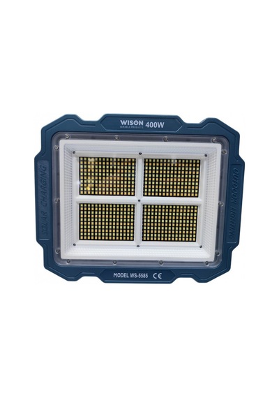 Çok Fonksiyonlu 3 Solar Panelli 400w Spot Aydınlatma Ws-5585