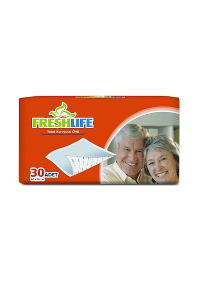 Freshlife Yatak Koruyucu Ped Örtü 60 x 90 CM 30’lu