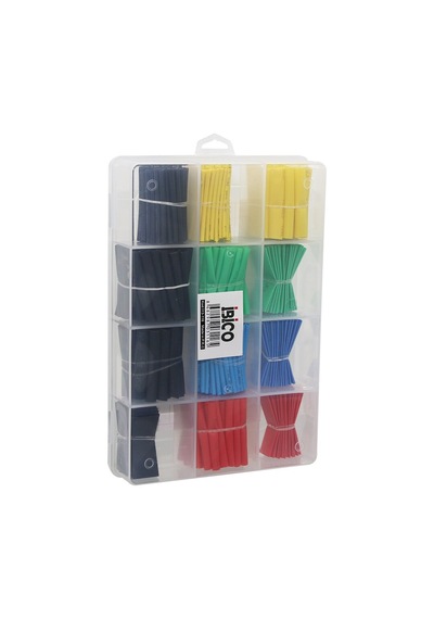 530pcs Makaron Kablo Tamir Seti Isıyla Büzüşmeli Daralan Hortum 5639
